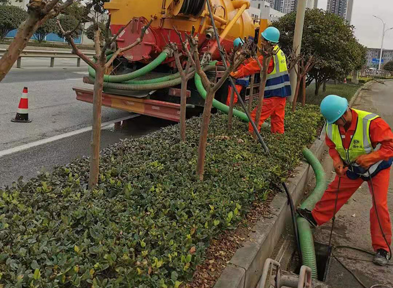 冷水滩市政管道清淤