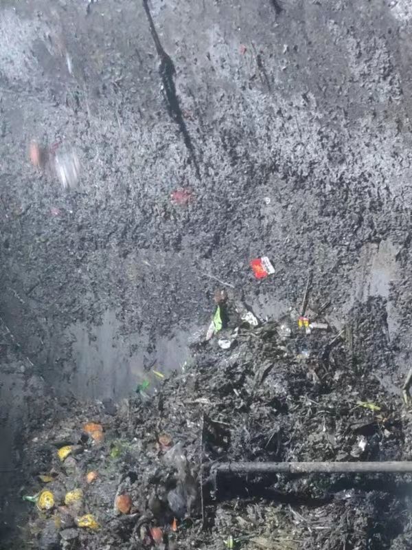 冷水滩污水池清理